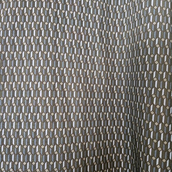 Apt. 9 Med men's dress shirt slim fit Blue and Black Pattern  NWT - Picture 2 of 7